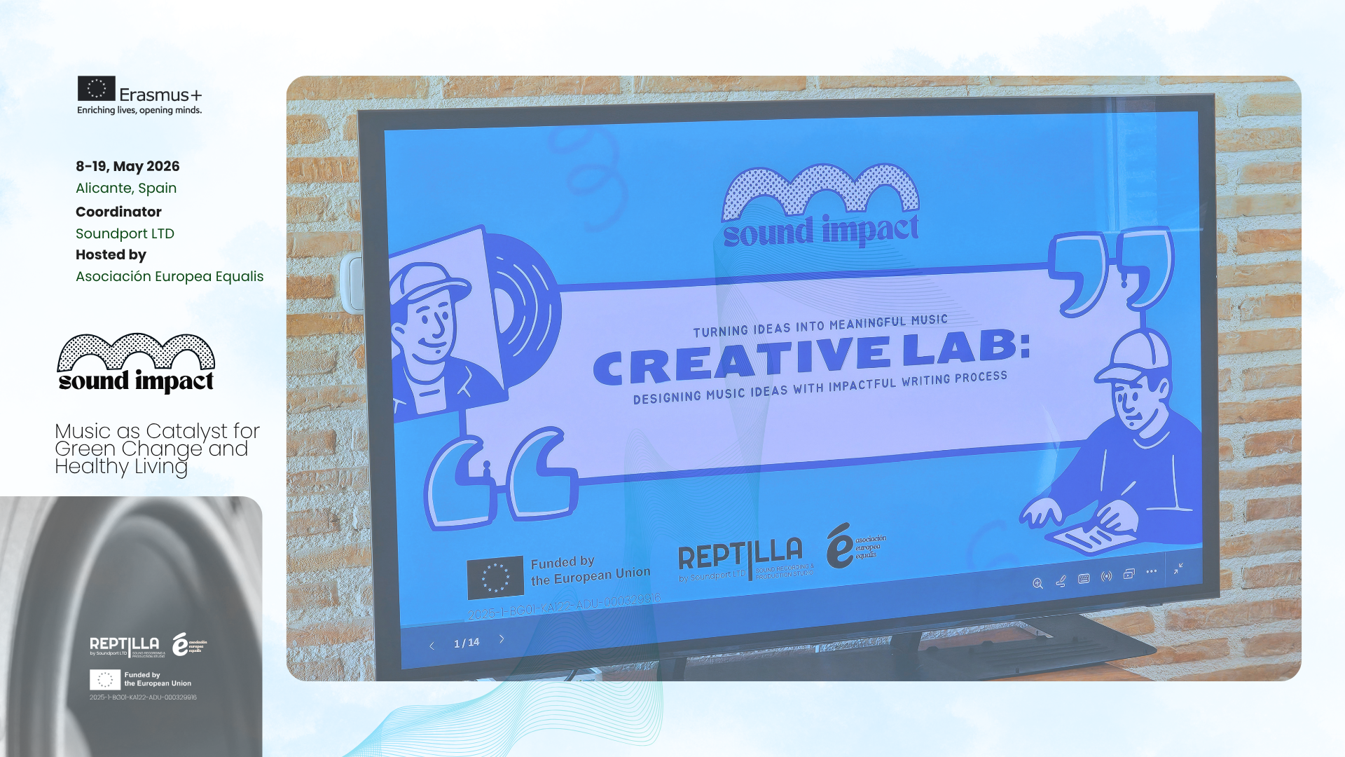 Participants Present Creative Green Music Ideas During Sound Impact Mobility